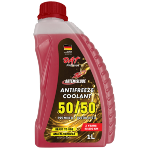 ARTEMISLUBE 5050 ANTIFREEZE COOLANT PREMIX MULTI VEHICLE (RED)